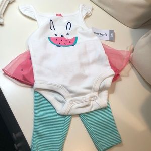 Carters 2piece new 3 month